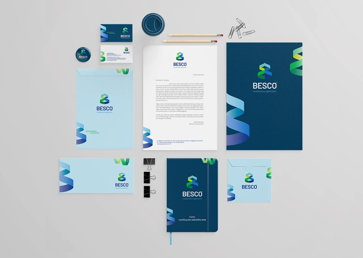 Diseño de Identidad Visual Grupo Besco