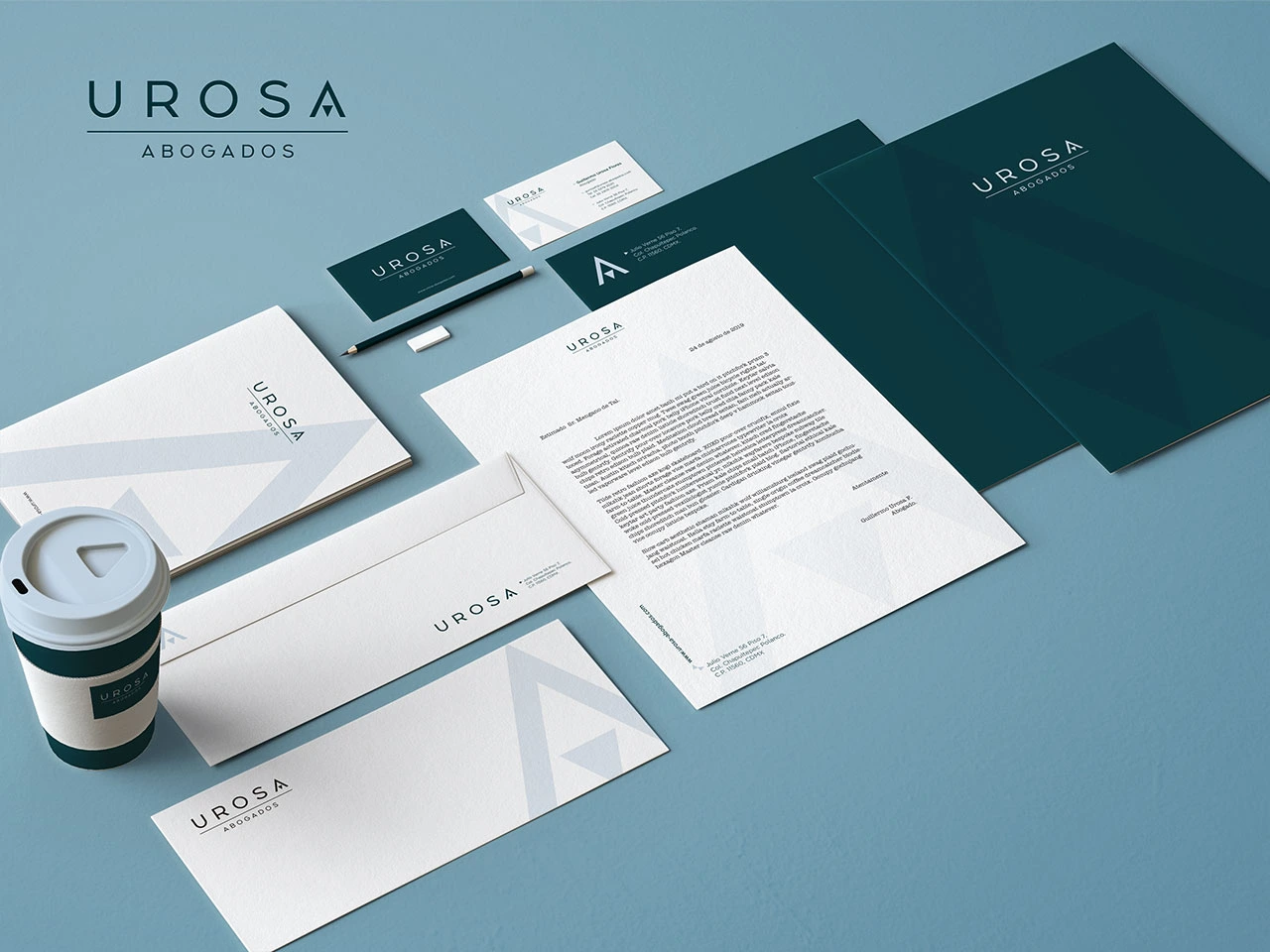 Identidad Visual Urosa Abogados